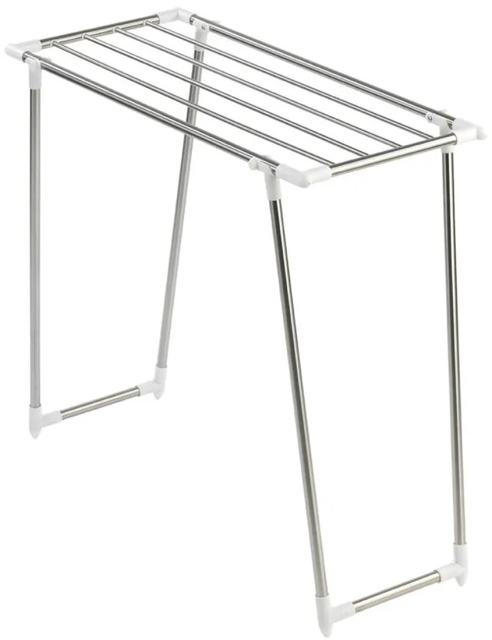 WENKO 3774020100 - Sušiak na bielizeň PROFI SINGLE 87x79 cm nerez/strieborná/biela