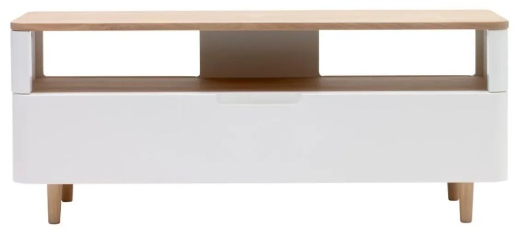 Biela TV skrinka Amalfi (36372231), 120 cm