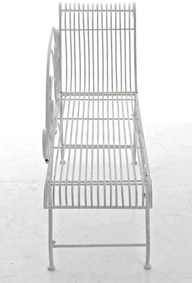 Záhradná lavička GS11177499 - Biela antik