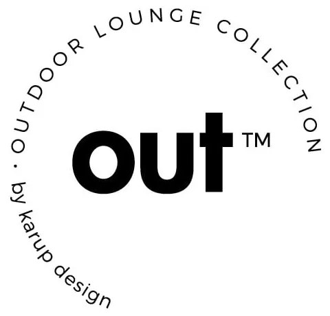 Tmavosivé rozkladacie kreslo vhodné do exteriéru Karup Design Design OUT™ Buckle Up Dark Grey