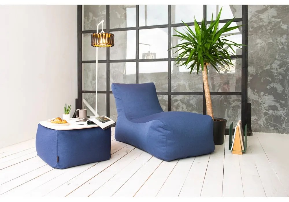 Hnedý sedací vak Lounge – SLOWDOWN