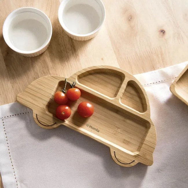 Servírovací podnos BAMBOU v tvare auta 892665