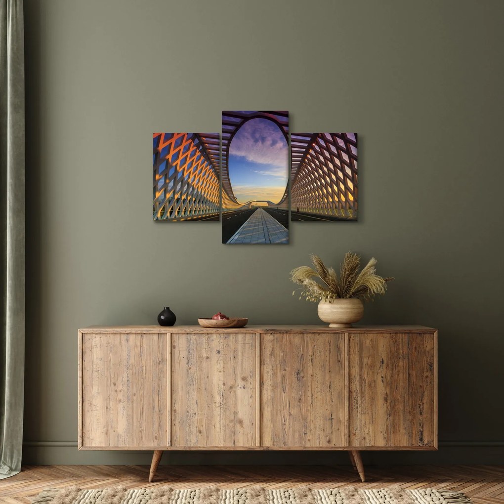 Obraz modernej architektúry mosta (90x60 cm)