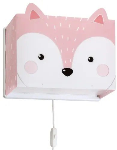 Dalber 64588 - Detské nástenné svietidlo LITTLE FOX 1xE27/60W/230V