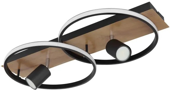 Globo 67309-36 - LED Stropné svietidlo DANNY 2xLED/18W/230V + 2xGU10/35W/230V