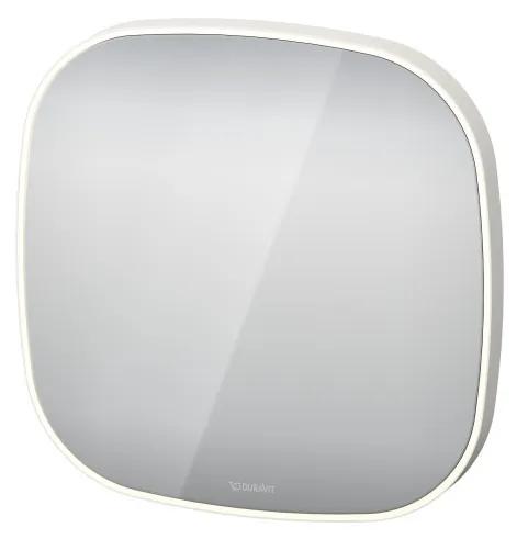 Duravit Zencha - Zrkadlo 500x500 mm s osvetlením, biela ZE7055000000000