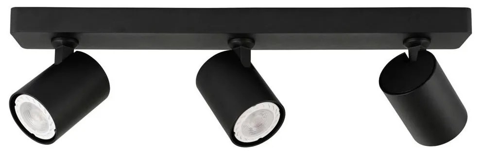 ITALUX SPL-2071-3-MB-BL - Bodové svietidlo LUMSI 3xGU10/35W/230V čierna