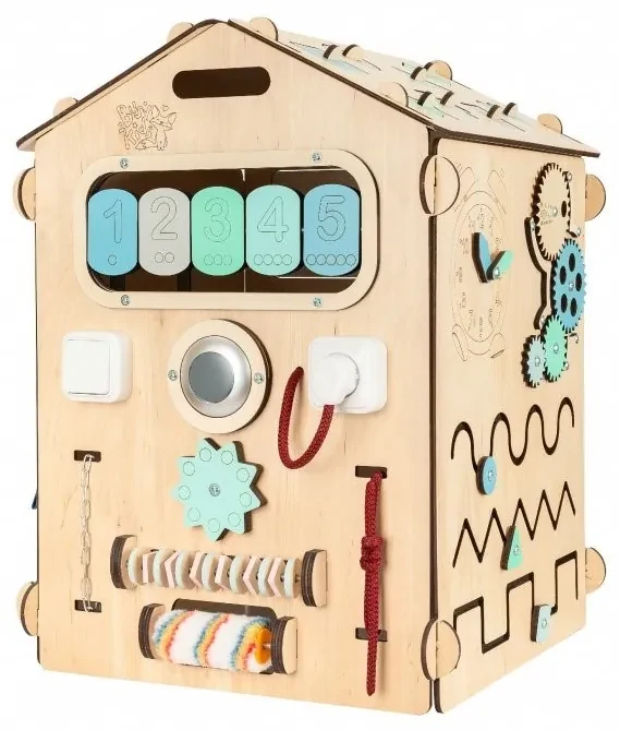 BusyKids Activity board BusyKids domček pre chlapcov