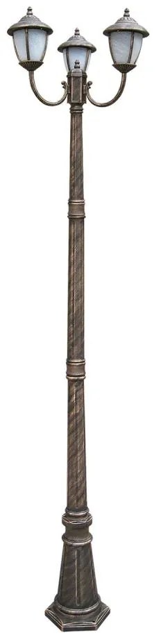 Rabalux 8379 - Vonkajšia lampa MADRID 3xE27/60W/230V