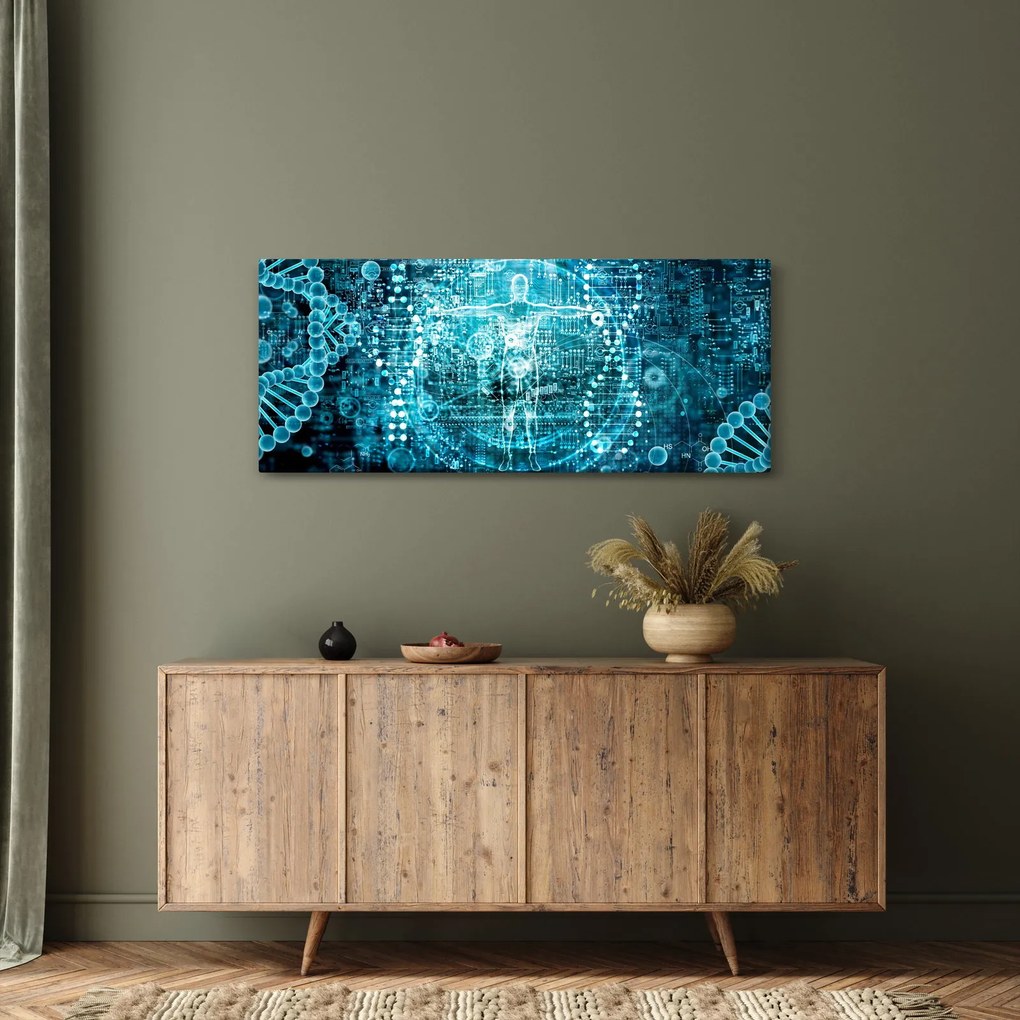 Obraz - Genetika (120x50 cm)