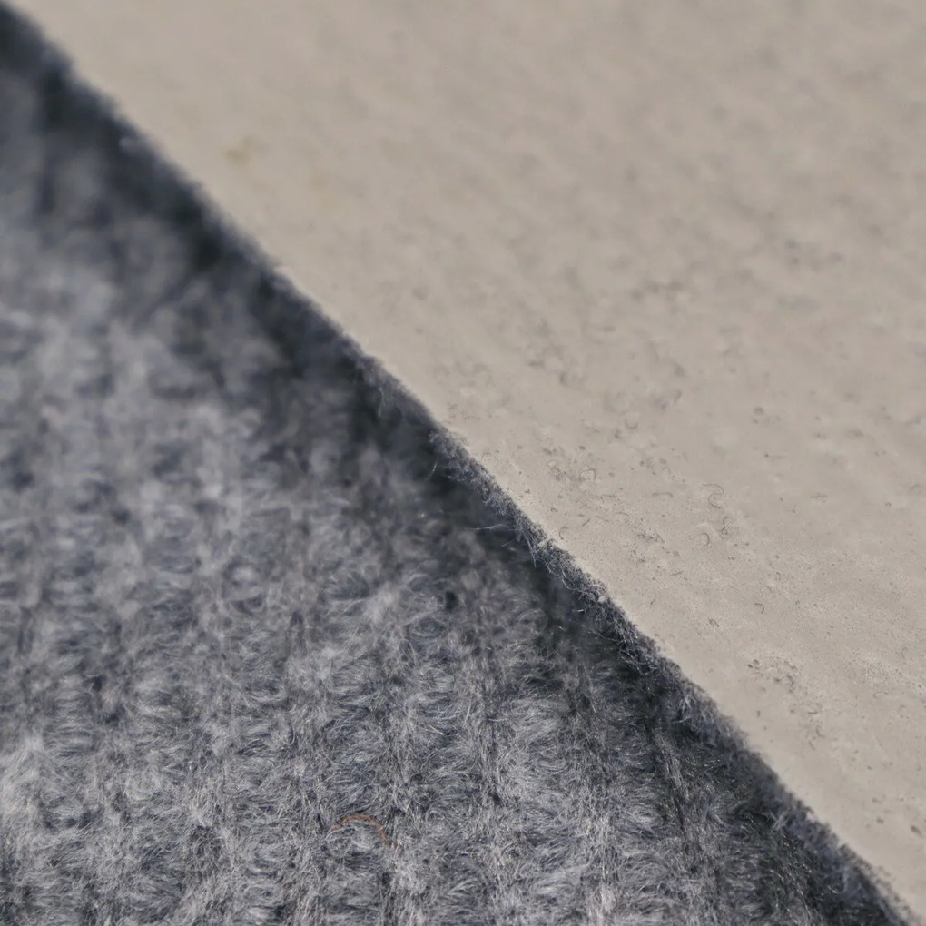 Betap, Behúň na mieru Polo grey (čistiaca zóna), šíre 120 cm, šedá, chodba / predsieň