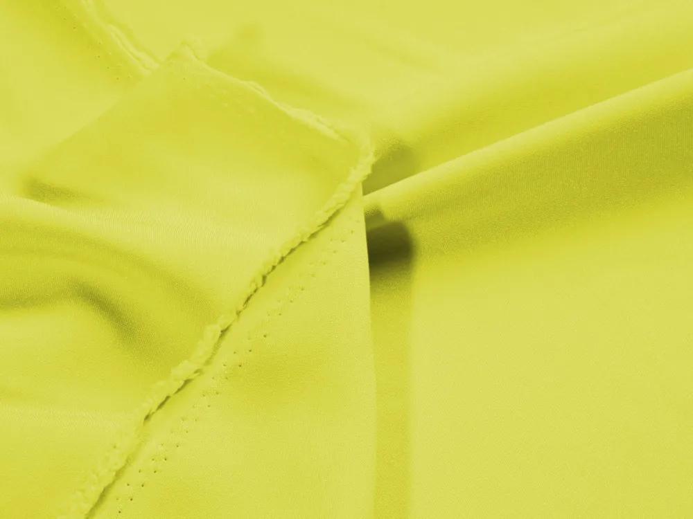 Biante Dekoračný obdĺžnikový obrus Rongo RG-026 Žltozelený 100x160 cm