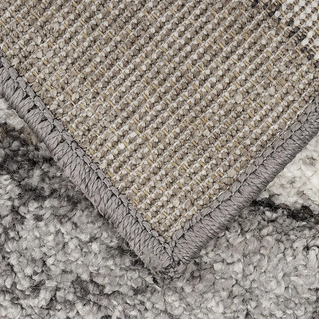 Oriental Weavers, Kusový koberec Castro Carved 163/NQ2M, 80x120, šedá, kancelária