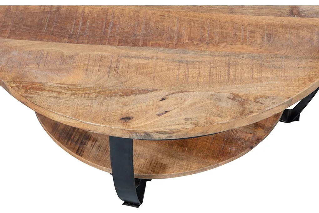 Konferenčný stolík z mangového dreva Bakersfield 65 cm Mahom