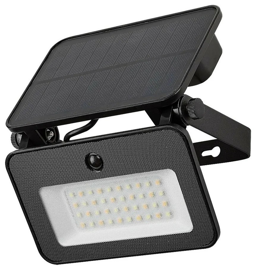 Rabalux 77159 vonkajšie nástenné solárne funkčné LED svietidlo Tarcal, 6W, IP65