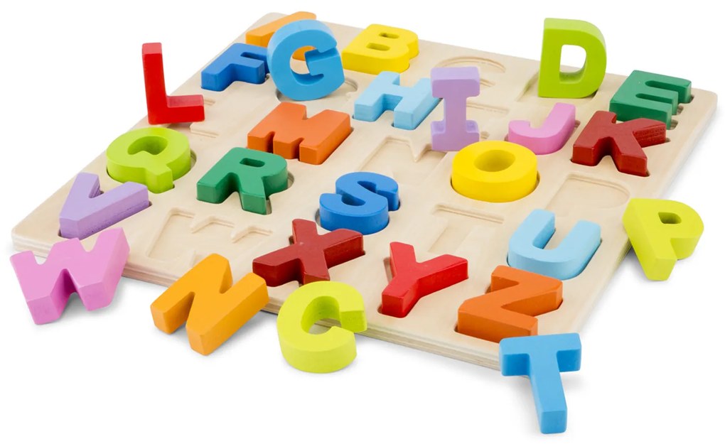 Vkladacie puzzle - abeceda