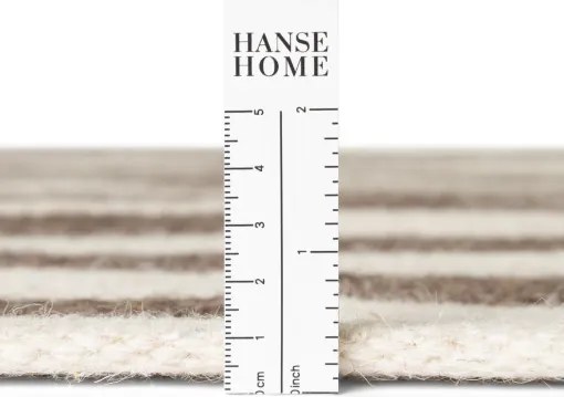 Obojstranný koberec Hanse Home Vika hnedý / prírodný / biely