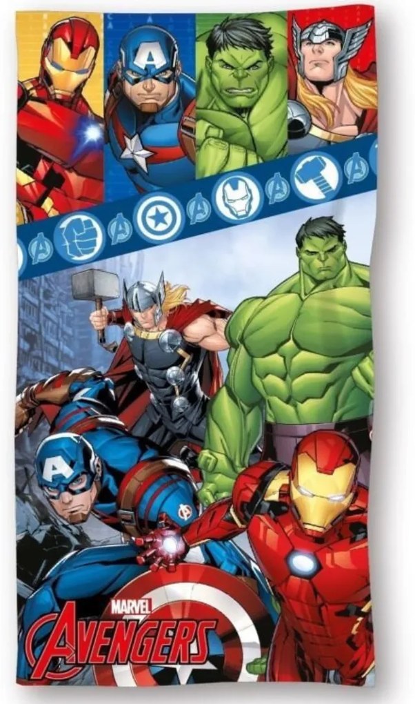 Detská osuška Avengers 70X140cm Setino