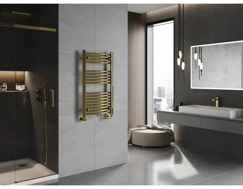 Mexen Ares, vykurovacie teleso 900x500 mm, 293 W, zlatá lesklá, W102-0900-500-00-50