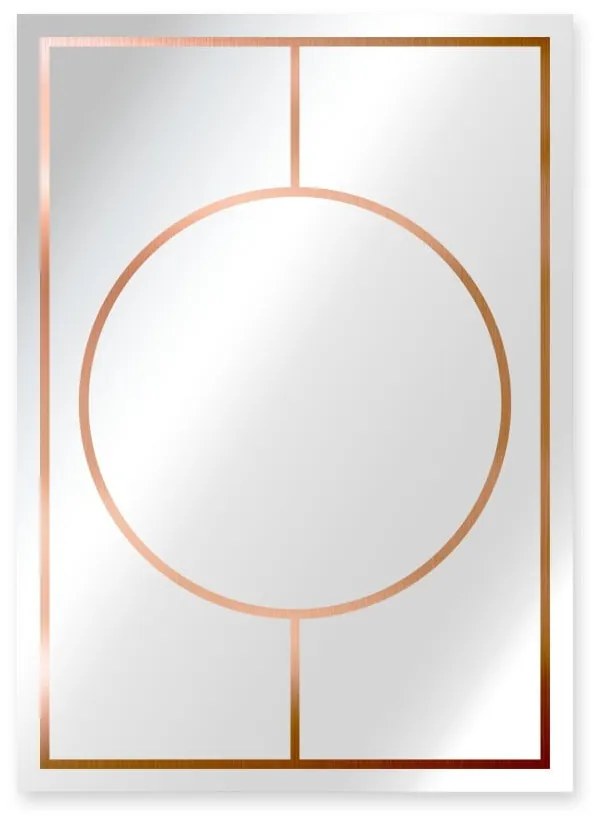 Nástenné zrkadlo Surdic Espejo Copper, 50 × 70 cm