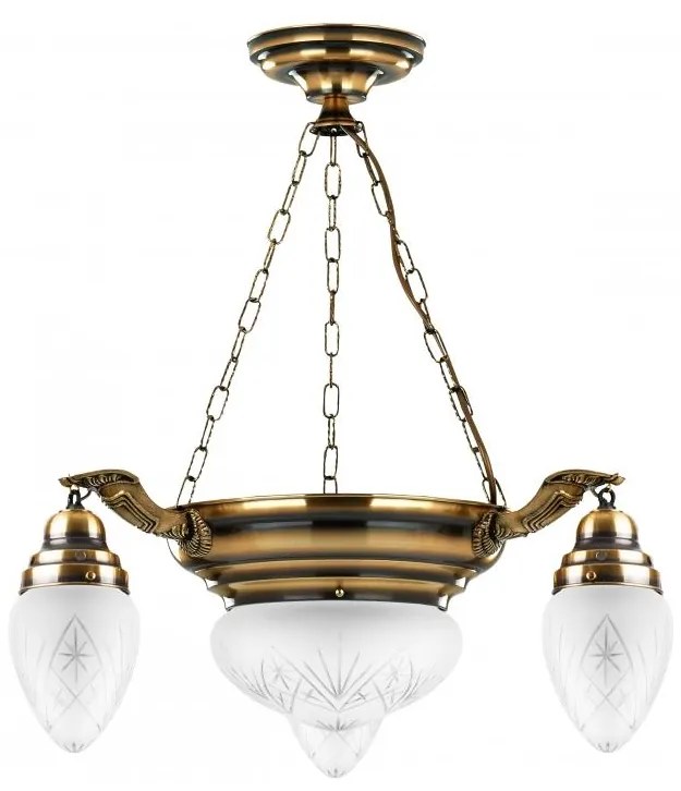 Kemar AW30/P - Luster AZERO 3xE27/60W/230V + 1xE27/100W/230V