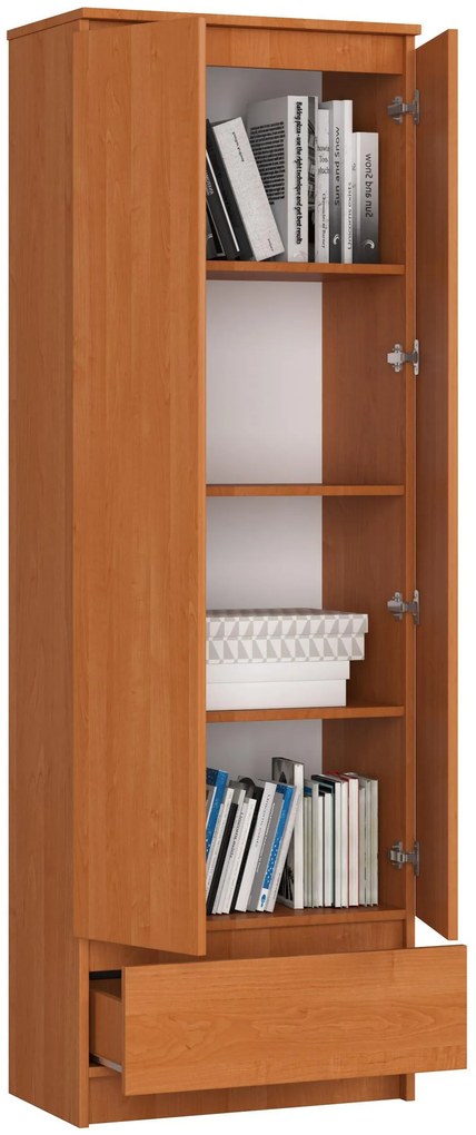 Policová skriňa Renzo (jelša). Akcia -22%. Vlastná spoľahlivá doprava až k Vám domov. 1128770