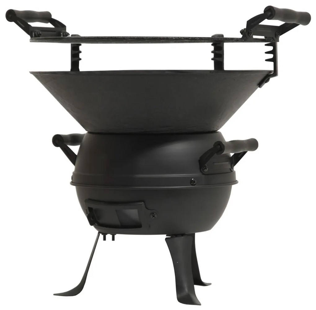 Cattara 13023 Gril na drevené uhlie Kettle, 48 x 37 x 36 cm