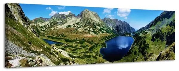 Obraz na plátne Panoráma, Pleso, 158x46cm