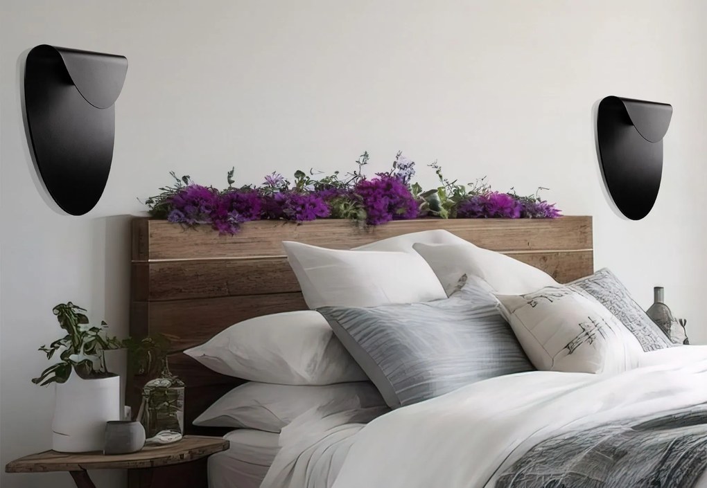 Toolight Toolight, LED nástenné svietidlo APP1429-W BLACK, OSW-03098