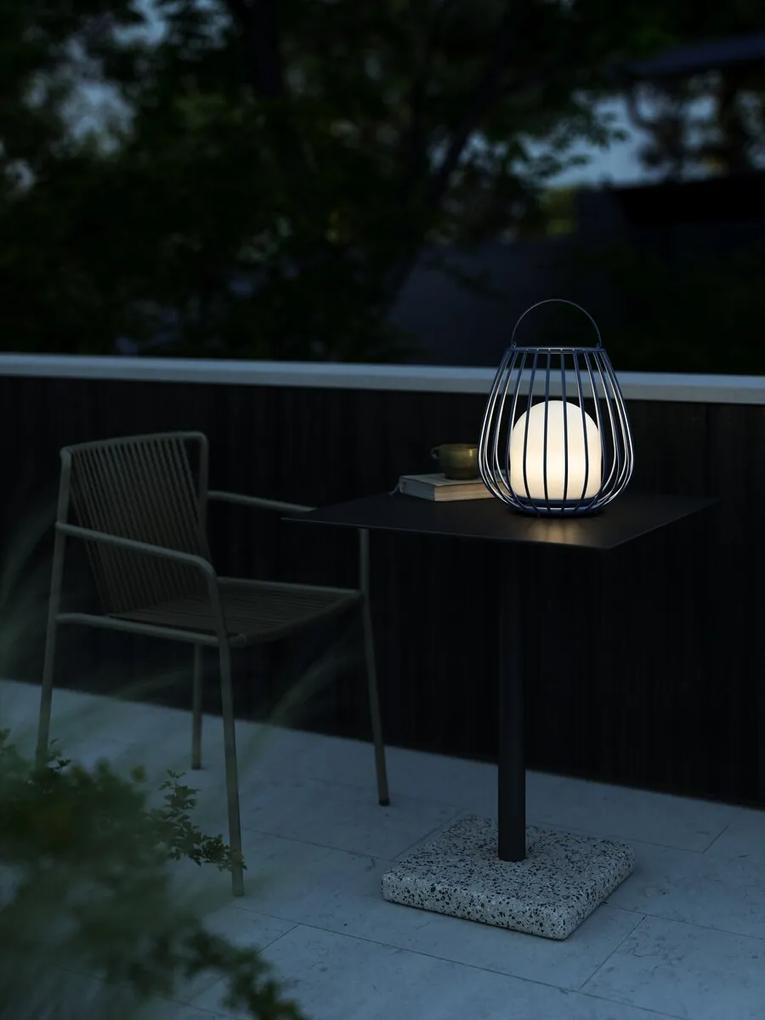 NORDLUX Prenosná stmievateľná vonkajšia LED lampa, sivá