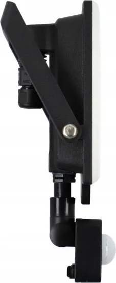 LED vonkajší reflektor so snímačom LED/50W/230V 4500K IP65 čierny