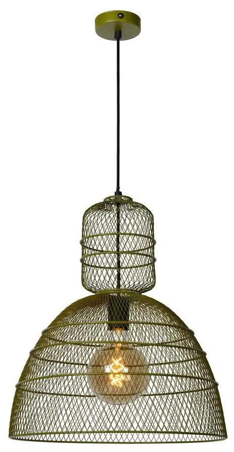Lucide 78395/01/33 - Luster na lanku GASSET 1xE27/60W/230V zelená
