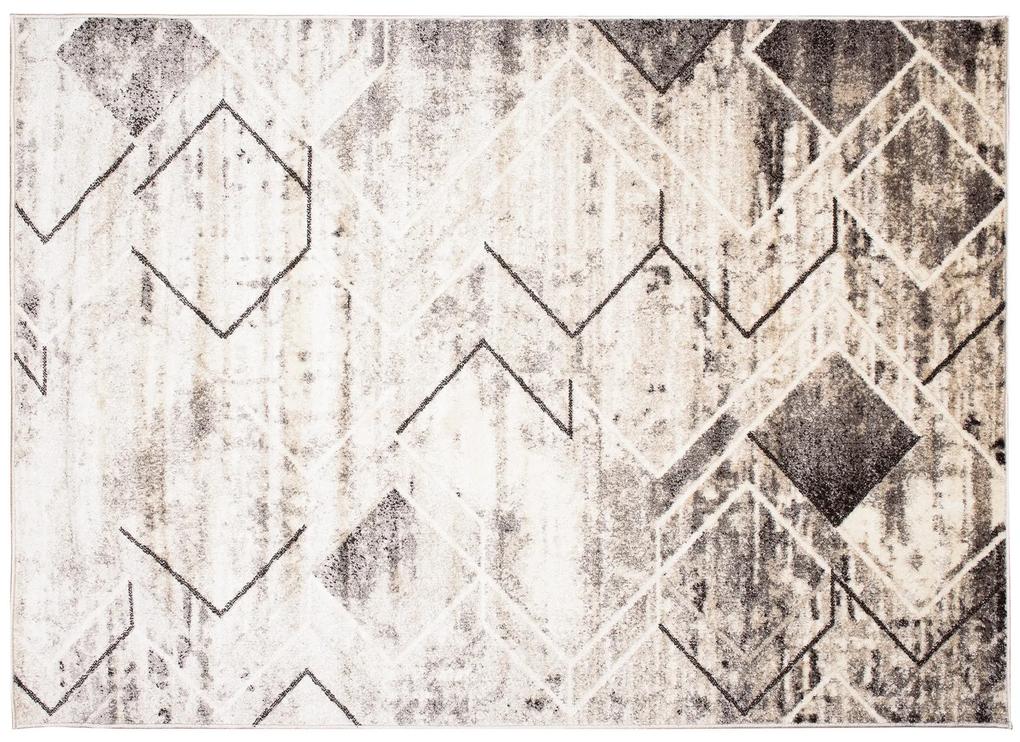 Univerzálny moderný koberec s geometrickým vzorom