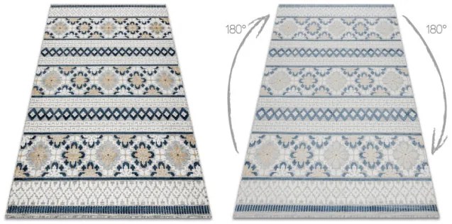 Koberec štrukturálny BOTANIC 65252 Boho - sivý