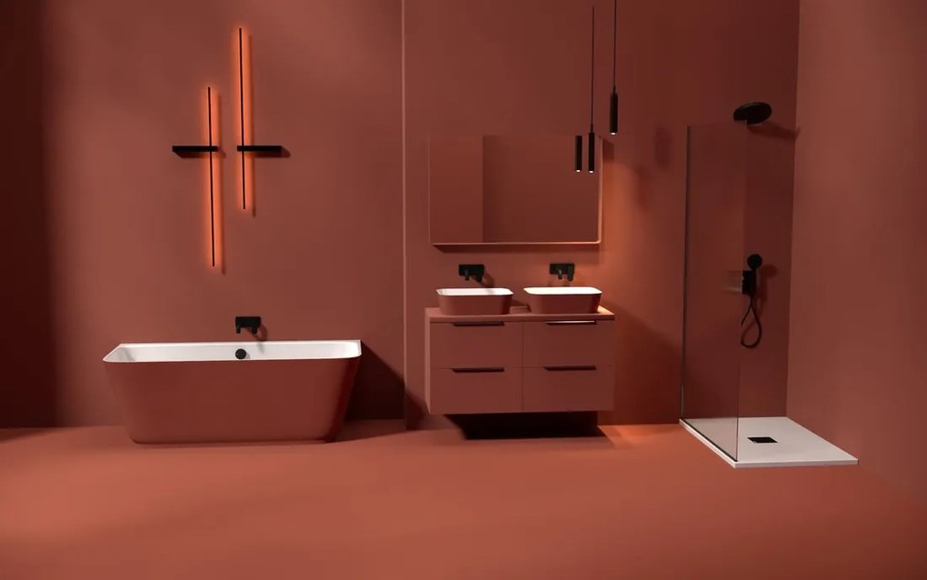 Polysan Polysan, FLEXIA sprchová vanička z liateho mramoru s možnosťou úpravy rozmeru 150x80cm, antracit mat, 72901.51