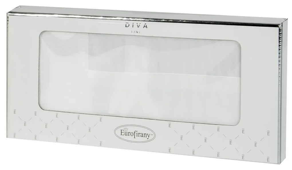 OBRUS MILA 85X85 CM BIELY