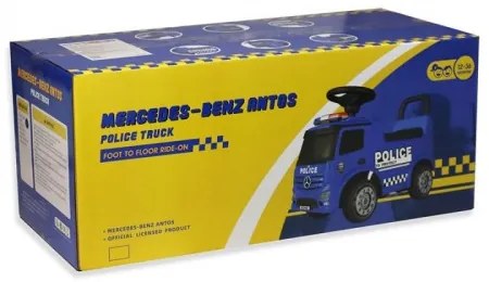 Sapphire Odrážadlo Mercedes Police pre deti 657- modré