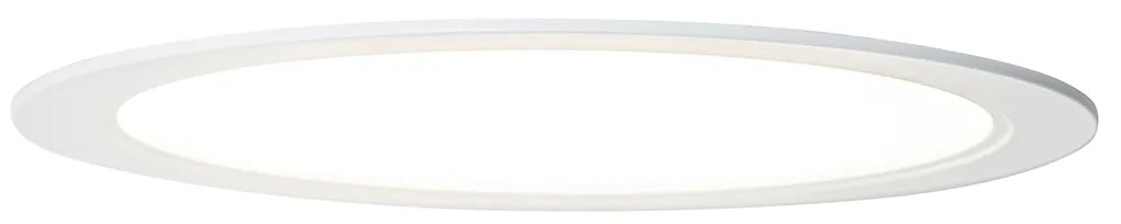 Sada 6 vstavaných bodových svetiel bielych 17 cm vrátane nastaviteľného LED Kelvina - Stephanie