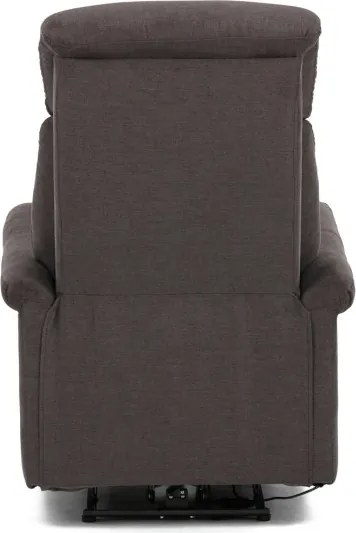 Polohovacie kreslo hnedé elektrické TV-925 BR2