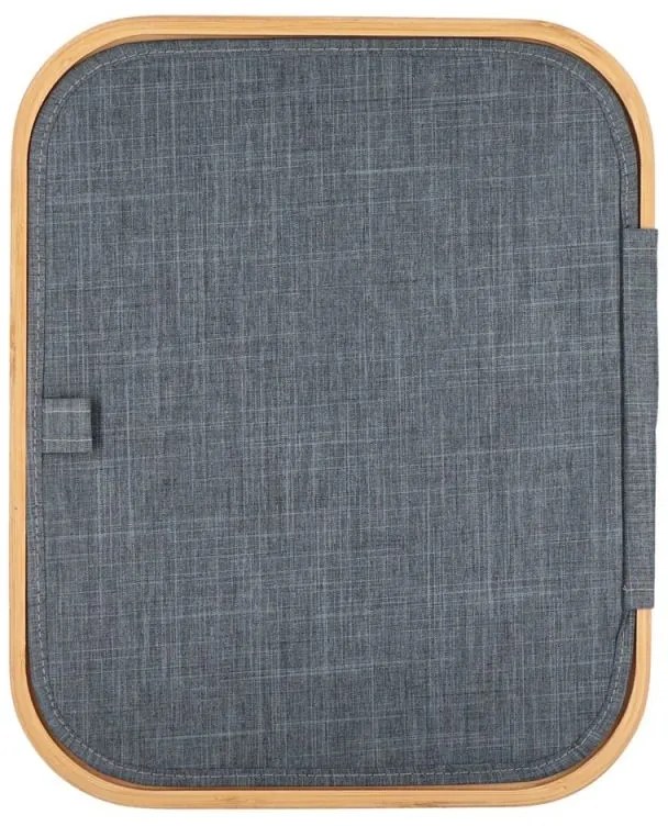 Kôš na bielizeň NOLVIO 50 L, modrosivý