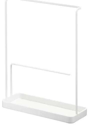 Biely stojan na okuliare a šperky YAMAZAKI Tower