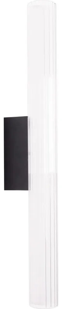 MAXLIGHT W0365 -LED Kúpeľňové nástenné svietidlo FAYETTE LED/12W/230V IP44 čierna