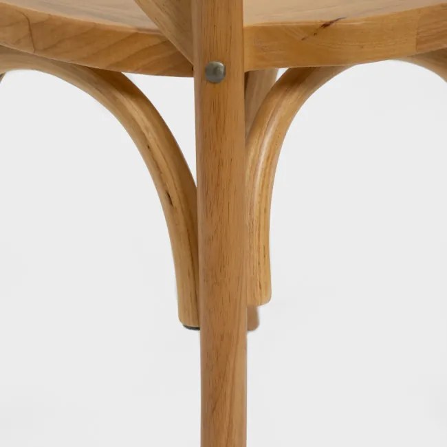 Jedálenská stolička LOSELI drevená / naturálna 712081