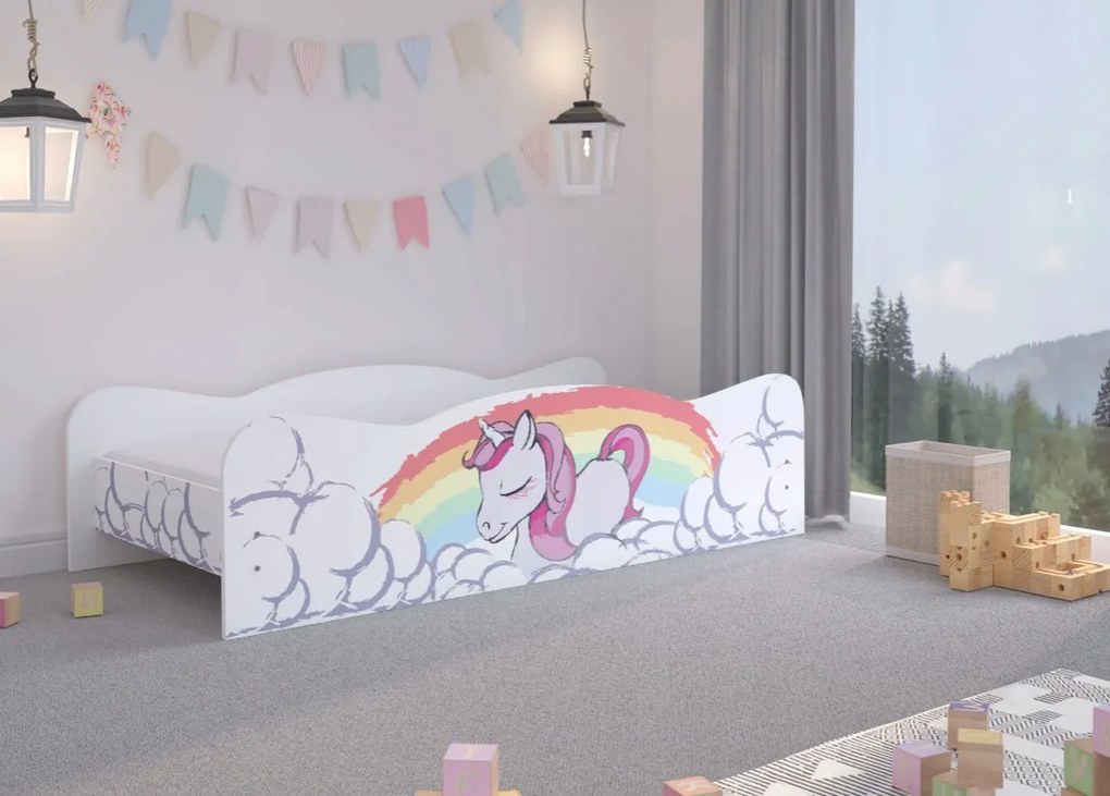 Rozprávková detská posteľ My Little Pony 160 x 80 cm