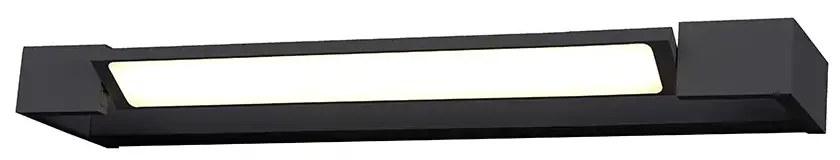 LED nástenné svietidlo Dali 90 3000K čierne