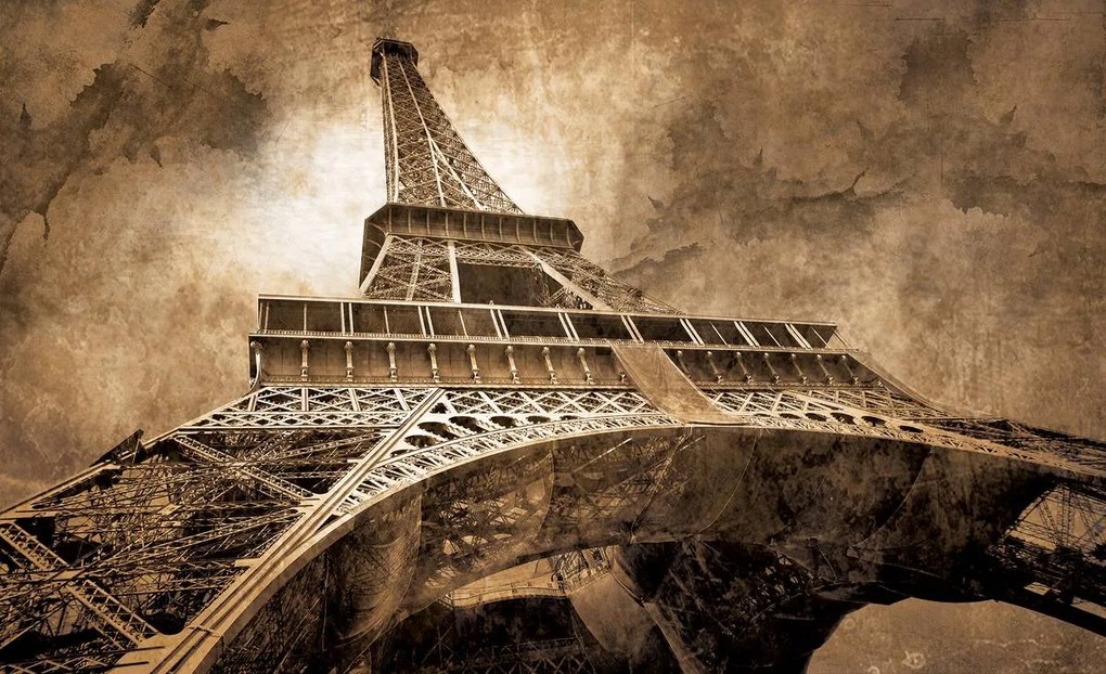 Fototapeta - Eiffelova veža Paríž (152,5x104 cm)