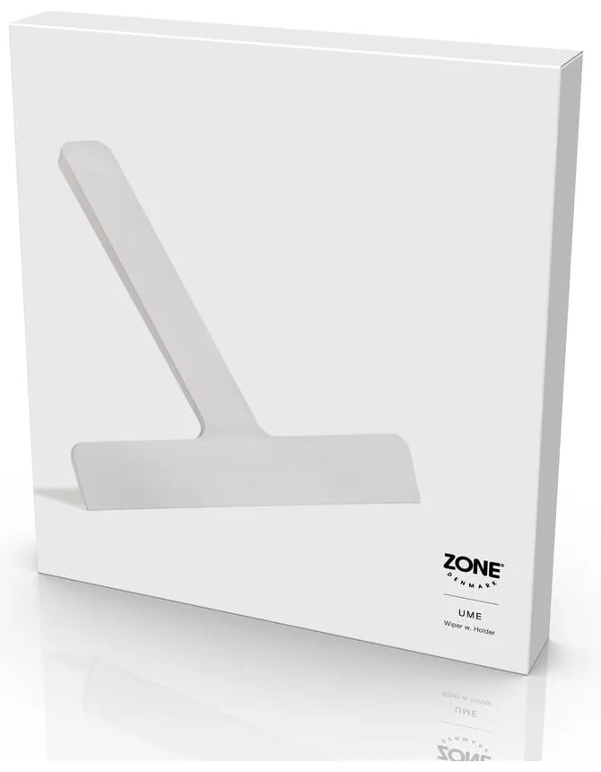 Biela stierka s držiakom 22 cm Ume – Zone