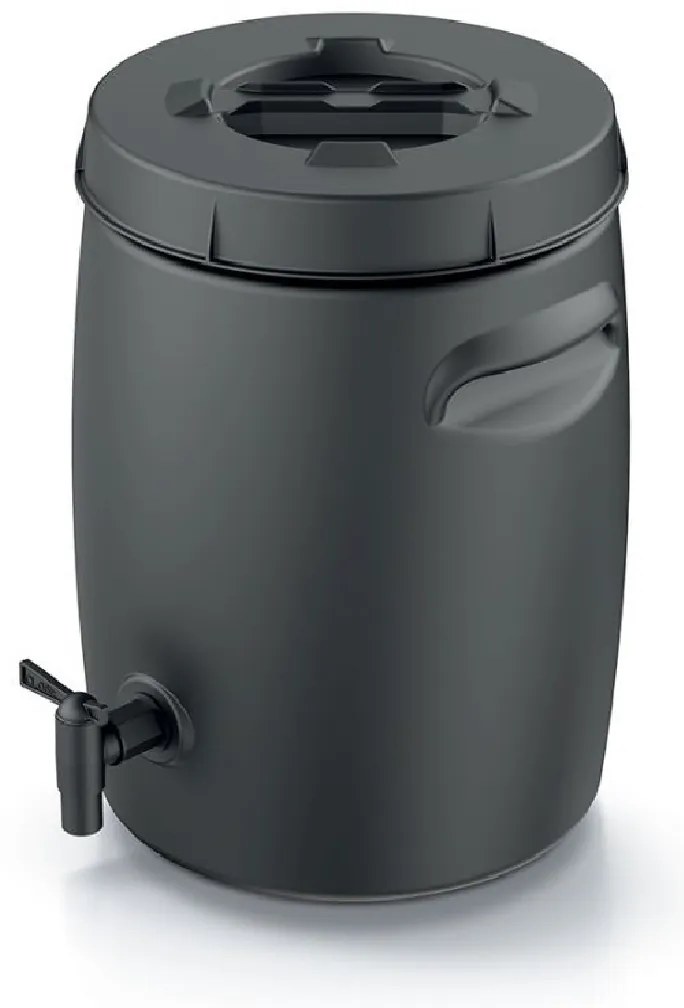 PROSPERPLAST Kompostér na výrobu EKO hnojiva COMBIOLIQ čierny 50l