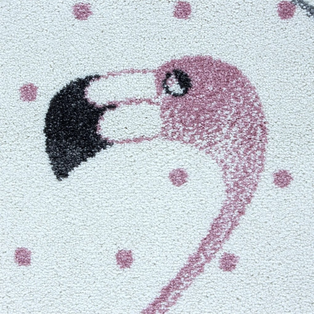 Ayyildiz koberce Kusový koberec Kids 630 pink kruh - 160x160 (priemer) kruh cm