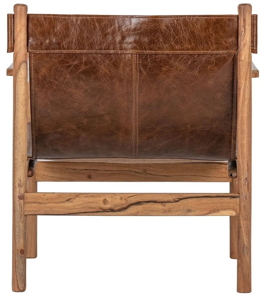Kožené kreslo Chill 75 × 68 × 72 cm